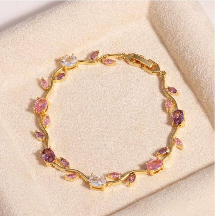 Multi Colour Tulip Bracelet