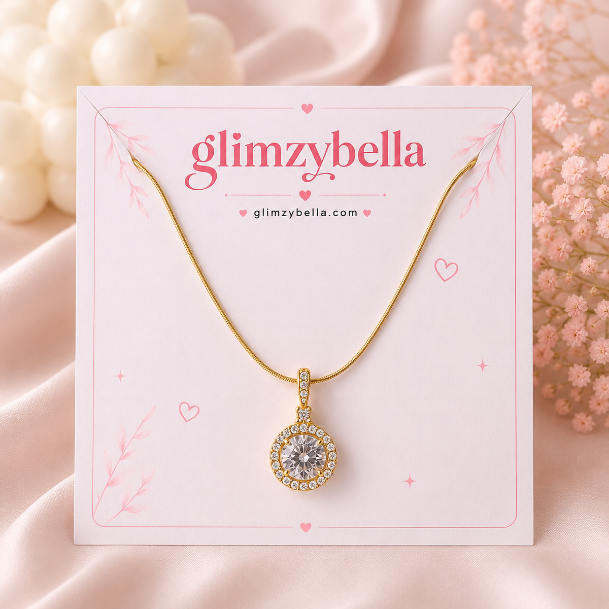 Crystal Halo Necklace