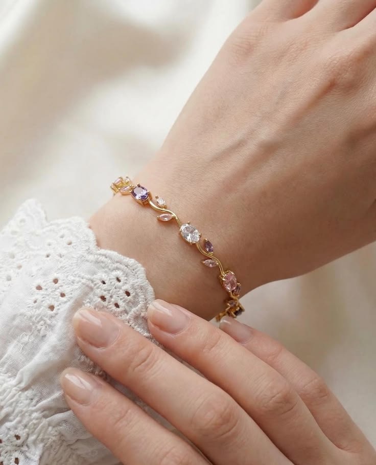 Multi Colour Tulip Bracelet
