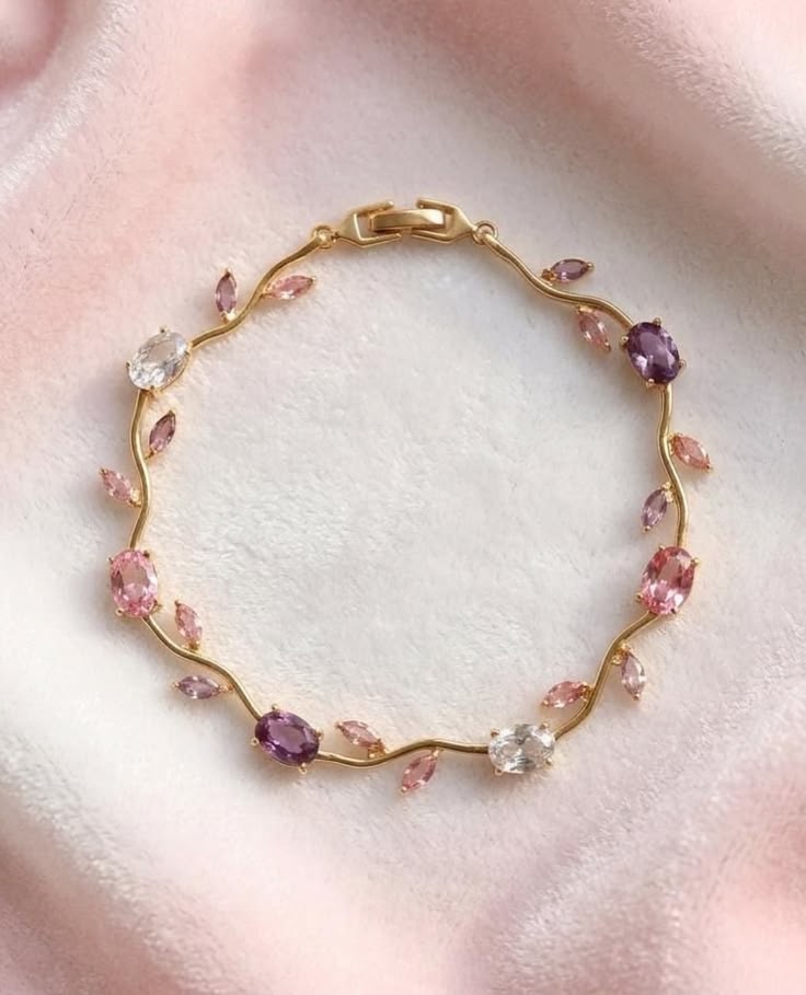 Multi Colour Tulip Bracelet