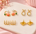 Trending Earrings Combo set of 4 pairs