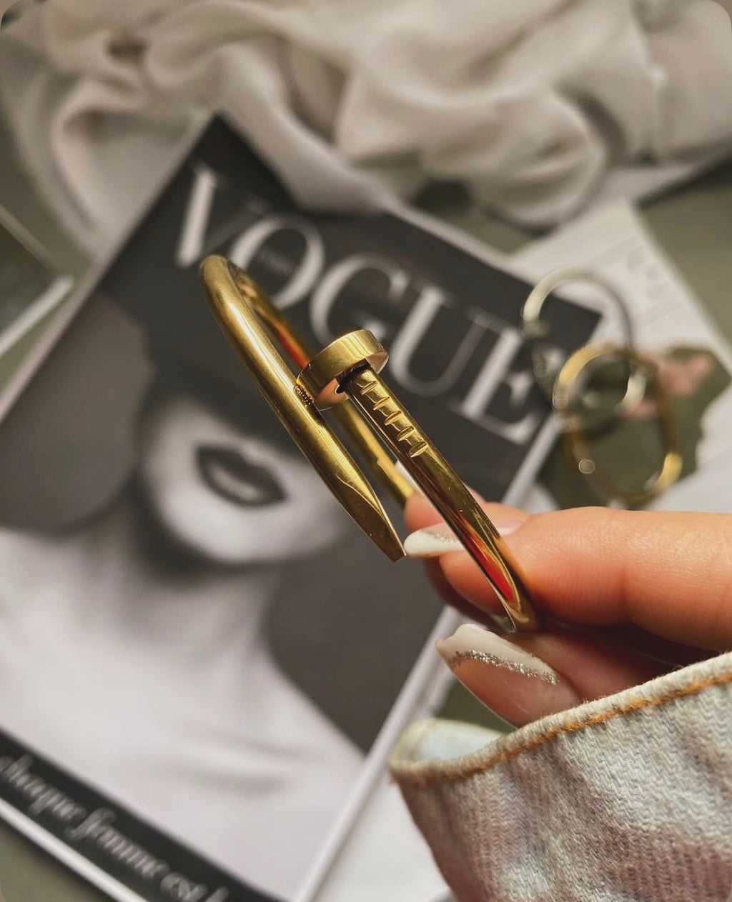 Golden Nail Luxe Bracelet